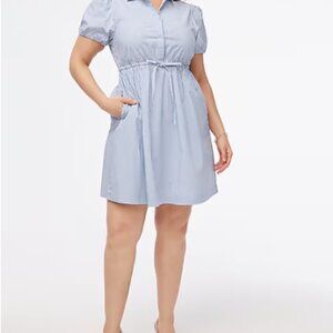 J.Crew short-sleeve collard mini dress